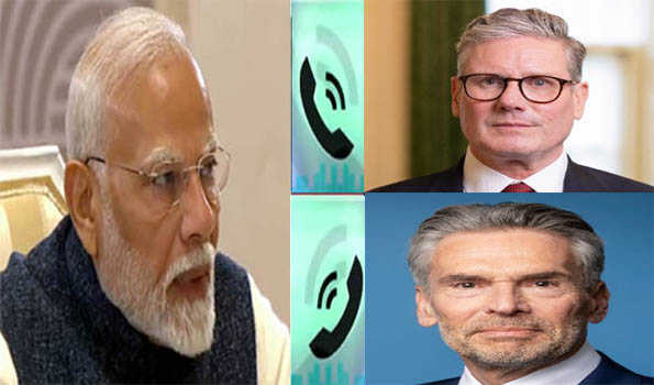 UK PM Starmer, Netherlands PM Schoof call up PM Modi to condemn Pahalgam terror attack