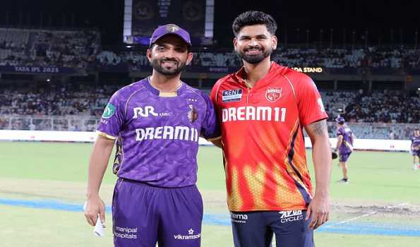 IPL 2025 : Rahane calls for positivity as PBKS opt to bat first against KKR