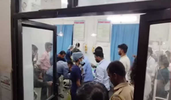 Maha: Father shoots daughter injures son in law on love marriage