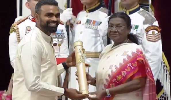 Hockey India congratulates PR Sreejesh on receiving prestigious Padma Bhushan