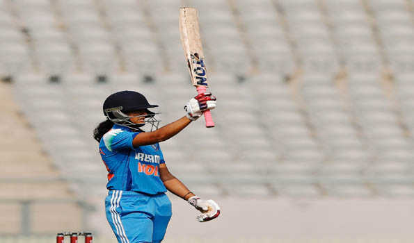 Rising star of India Pratika Rawal breaks longstanding batting record