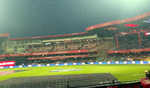 IPL 2025: Toss delayed at Chinnaswamy due to drizzle