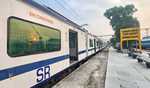 Marking new milestone in suburban rail travel, SRly launches first AC EMU train services