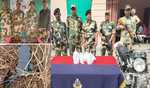 BSF recovers 3 Pak drones, 1 5 kg heroin at Punjab border