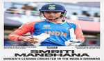 Mandhana named Wisden's Leading Women's Cricketer
