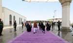 PM Modi arrives in Jeddah, accorded ceremonial welcome