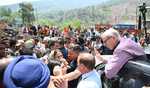 J&K CM revisits Ramban, assures swift restoration of NH, relief for affected families
