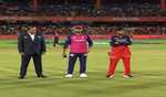 RR bowl first against RCB on sticky wicket