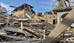 Houses of three militants raized to ground “using explosives”