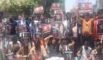 Nepali people stage protest outside Pakistan Embassy in Kathmandu against Pahalgam attack