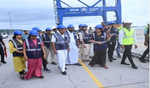 Kerala CM visits Vizhinjam Seaport ahead of its inauguration