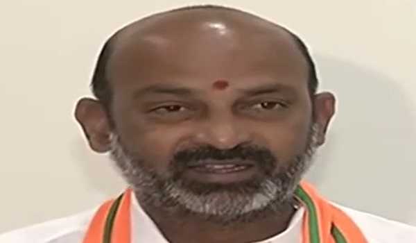No talks with Maoists until they lay down arms: Bandi Sanjay Kumar