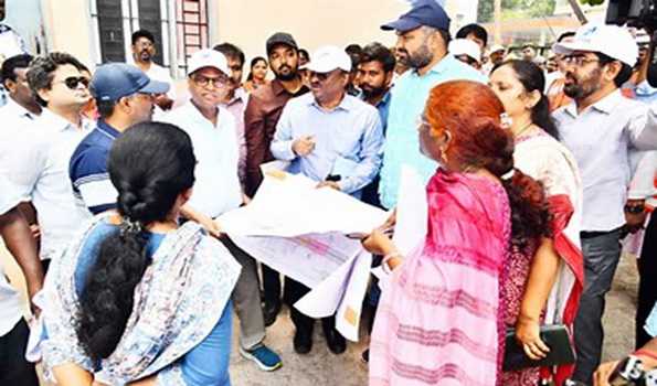 Telangana: CS inspects key infra projects across Hyderabad