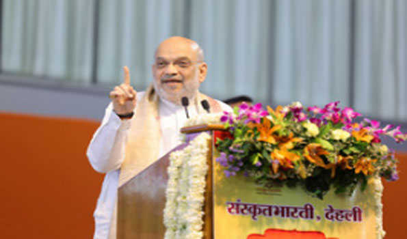 Rise of Sanskrit is intrinsically linked to rise of India: Amit Shah