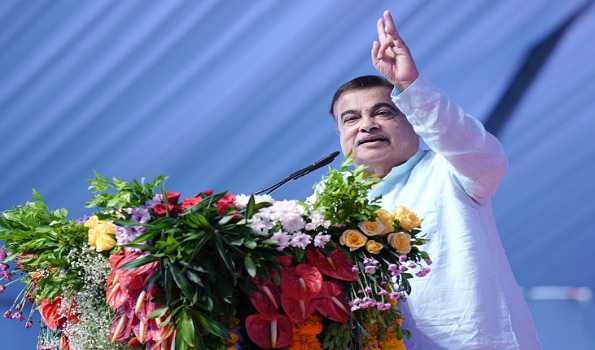 Nitin Gadkari inaugurates and lays foundation stones for Rs 3,900 cr national highway projects in Telangana