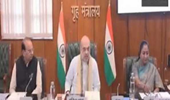 Amit Shah reviews new criminal laws in Delhi