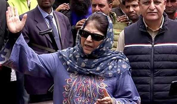 At Pahalgam, Mehbooba cautions against “blanket criminaliSation” of locals