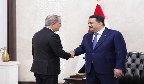 Iraqi PM, Azerbaijani FM discuss energy cooperation