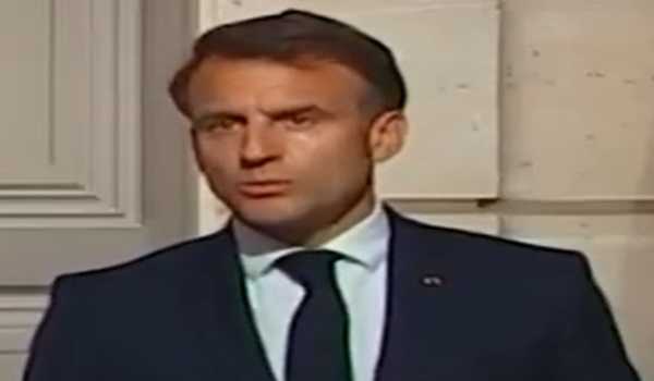 Macron criticizes Israeli airstrike in Syria 