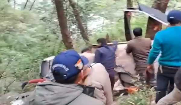Helicopter crashes near Uttarkashi in Uttarakhand