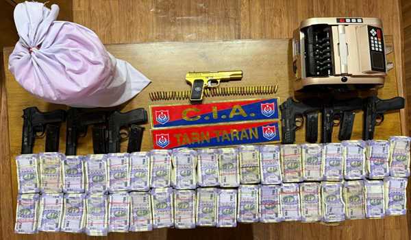 Punjab police arrest 2 drug smugglers with 5kg heroin, 7 pistols