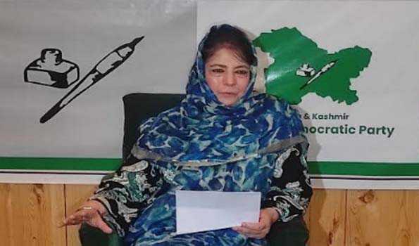 Mehbooba calls for dialogue, not military action