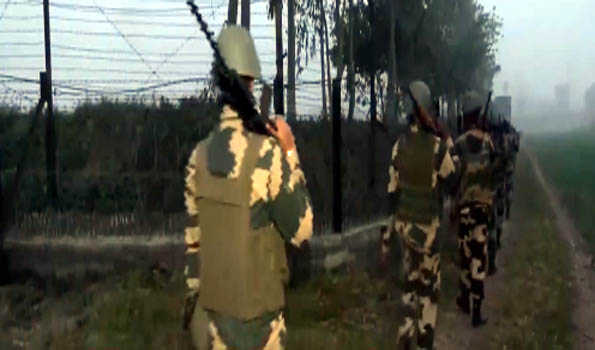 Eight BSF jawans injured in mortar shelling by Pak on IB