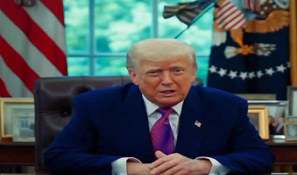 Proud that US was able to help reach India-Pakistan ceasefire; will work with both to solve Kashmir: Trump