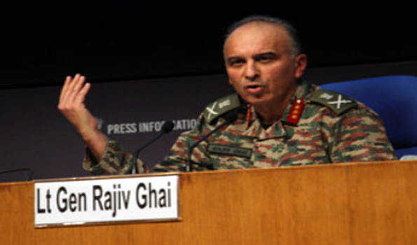 Violations of understanding by Pakistan will be responded fiercely: Lt Gen Ghai