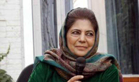 Mehbooba urges oppn to back peace initiatives