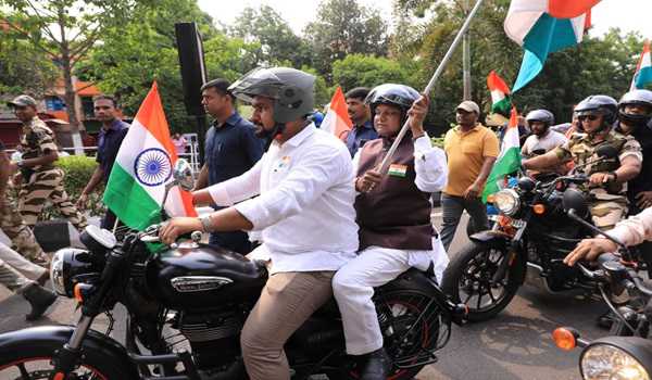 Odisha holds Tricolour bike rally celebrating success of Op Sindoor