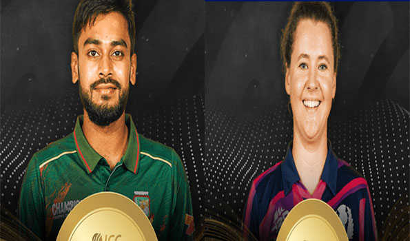 Mehidy & Bryce named ICC Players of Month for April