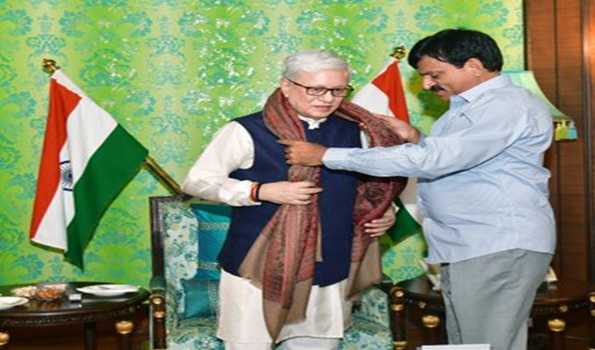 Minister Ponguleti S Reddy meets Governor  Varma; discusses key welfare schemes