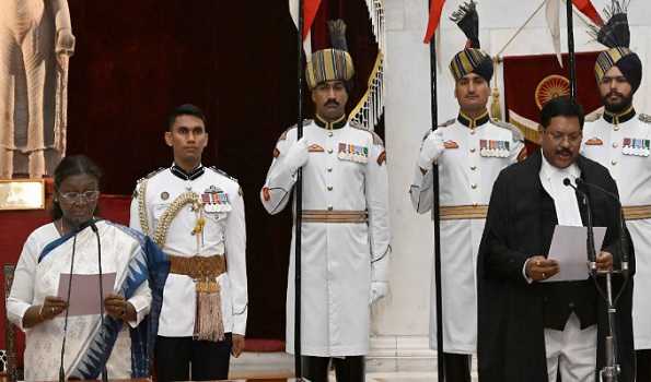 Justice B R Gavai sworn-in as 52nd Chief Justice of India