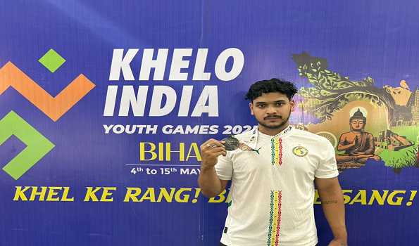 KIYG: J&K’s Satwik wins silver medal in weightlifting event