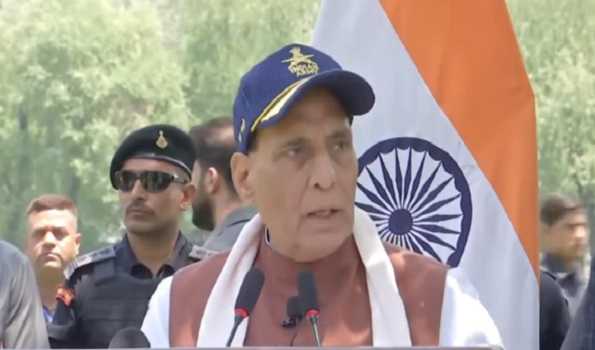 Are nuclear weapons safe with Pakistan, asks Rajnath