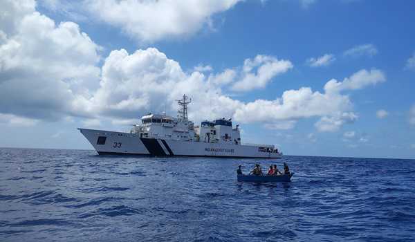Six crew members rescued after cargo vessel sinks off Mangaluru coast