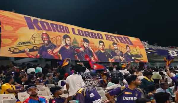 KKR redefines matchday atmosphere with unmatched  displays during IPL 2025