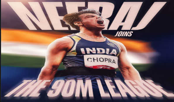 Sukanta congrats Neeraj for breaking his own record by crossing 90 m mark in Doha