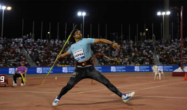 Neeraj Chopra breaks 90 m barrier for first time