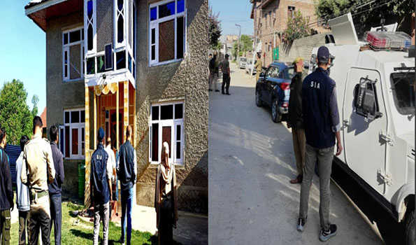 SIA raids 11 locations in Kashmir sleeper cell probe