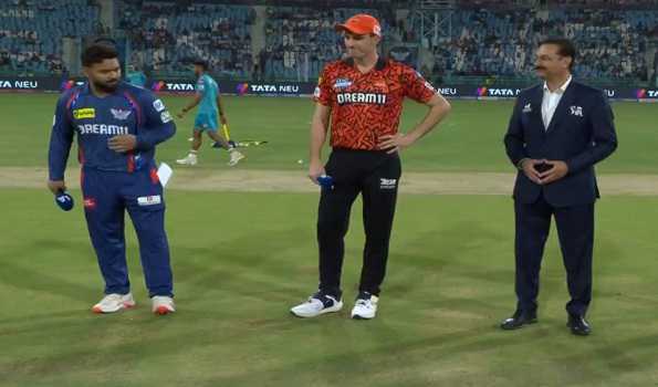 Will O’Rourke makes IPL debut as SRH bowl first