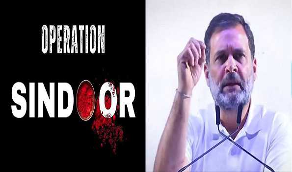 Cong questions govt silence on Rahul's queries on Op Sindoor