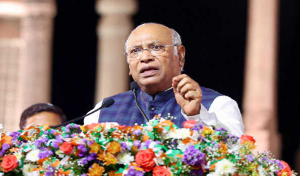 Kharge terms cross-border strikes 'chhutput yuddh', BJP hits back