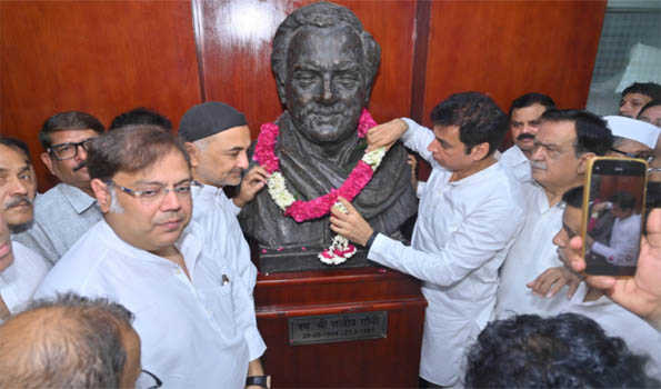 Rajiv Gandhi promoted justice, equality: Yadav