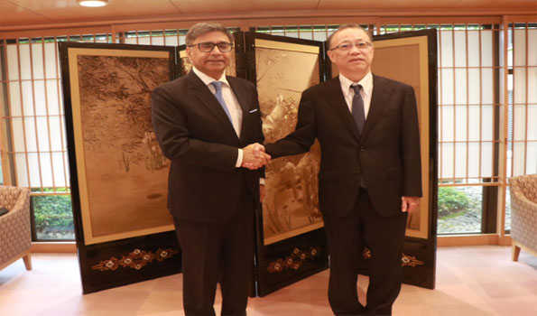 FS Misri in Japan, meets top officials; both sides reaffirm determination to fight terrorism