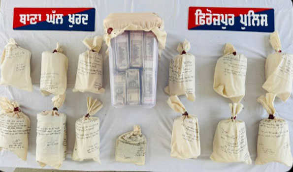 Punjab: Police bust drug smuggling module with Pakistani links, three held with 12.07 kg heroin