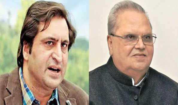 “Being booked in corruption Case is Karma”: Sajad Lone on Satyapal Malik