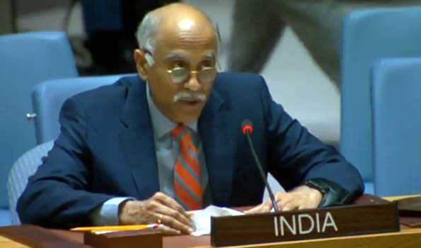 India slams Pakistan at UN over hypocrisy of sponsoring terror, speaking about protecting civilians
