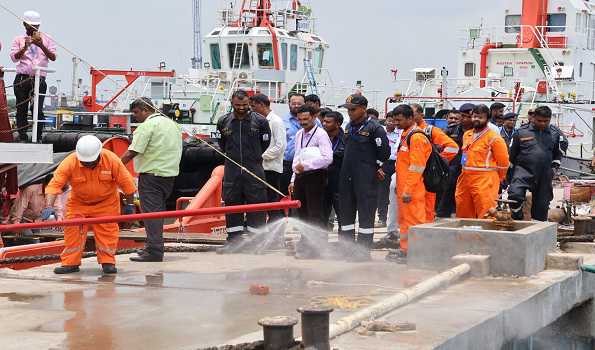 ICG and Haldia Dock Complex conduct marine pollution response workshop